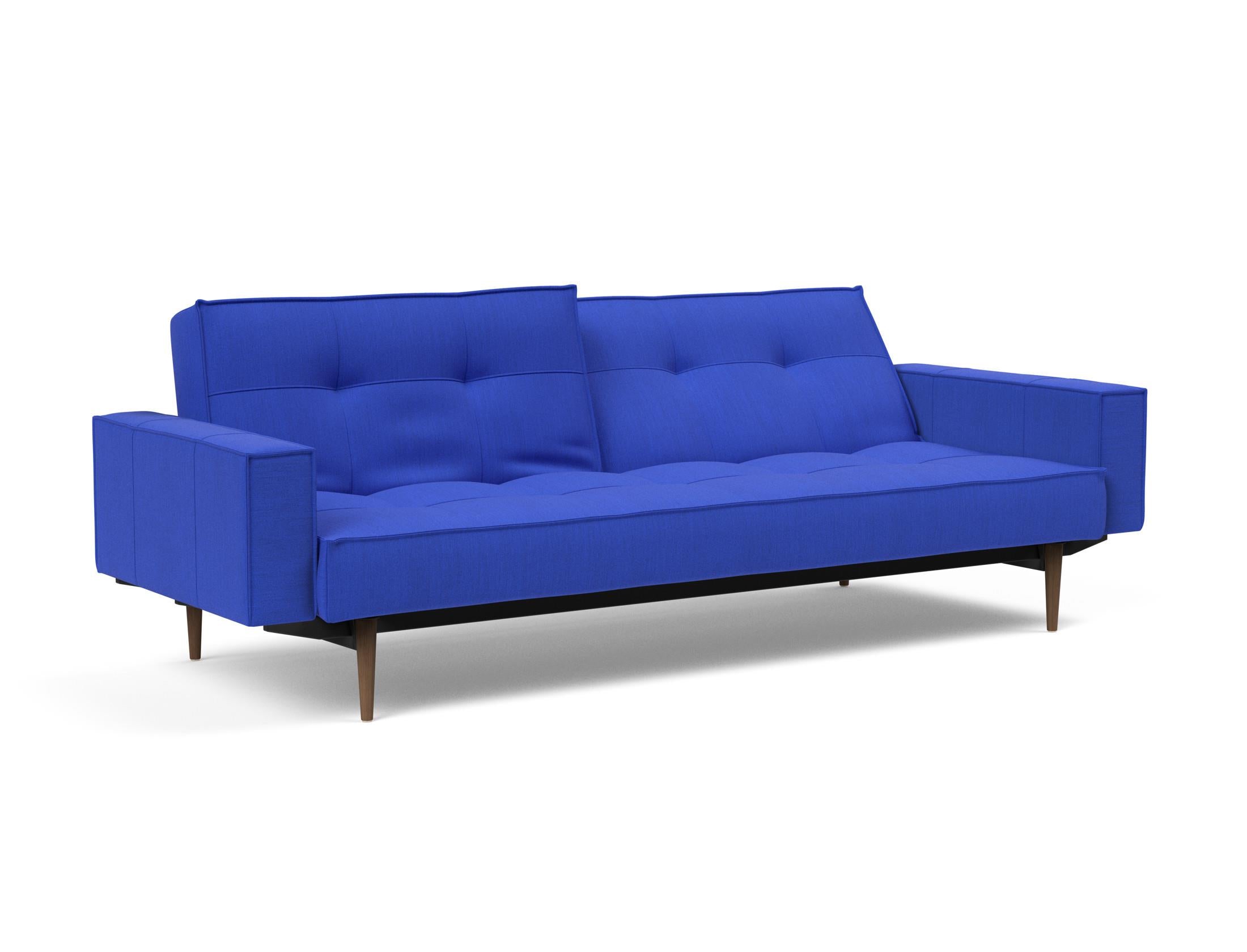 Das Splitback Sofabett 115 Styletto von Innovation Living vereint elegantes Design mit praktischer Funktionalität. Ideal für Gäste und kleine Räume.