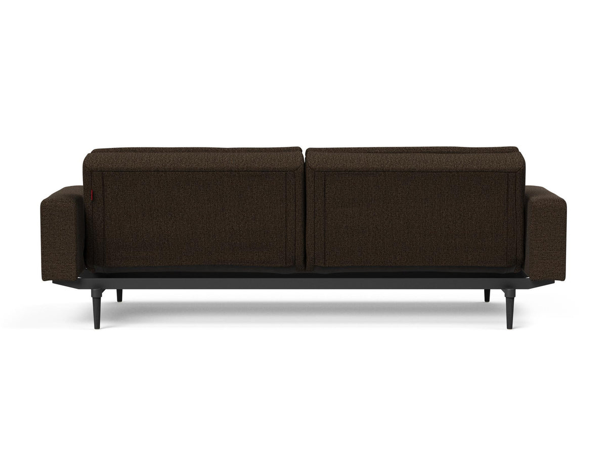 Dublexo Styletto Schlafsofa 115 mit Armlehnen in 358 Taura Chocco präsentiert im Onlineshop von KAQTU Design AG. Bettsofa ist von Innovation Living
