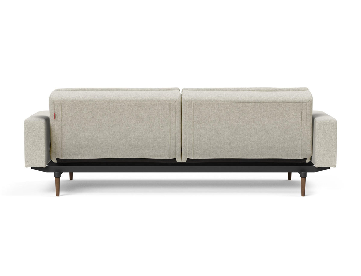 Dublexo Styletto Schlafsofa 115 mit Armlehnen in 527 Mixed Dance Natural präsentiert im Onlineshop von KAQTU Design AG. Bettsofa ist von Innovation Living