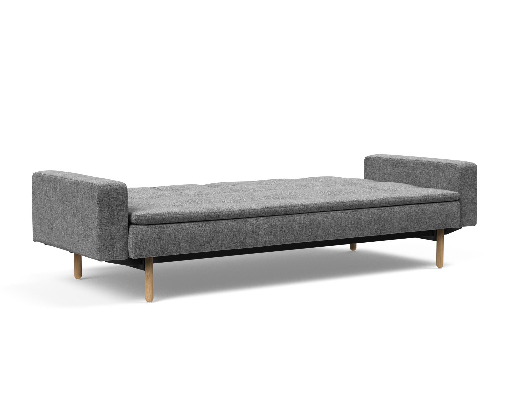Erleben Sie das stilvolle Dublexo Stem Schlafsofa 115 mit Armlehnen von Innovation Living – die perfekte Kombination aus Funktionalität und zeitgemäßem Stil.