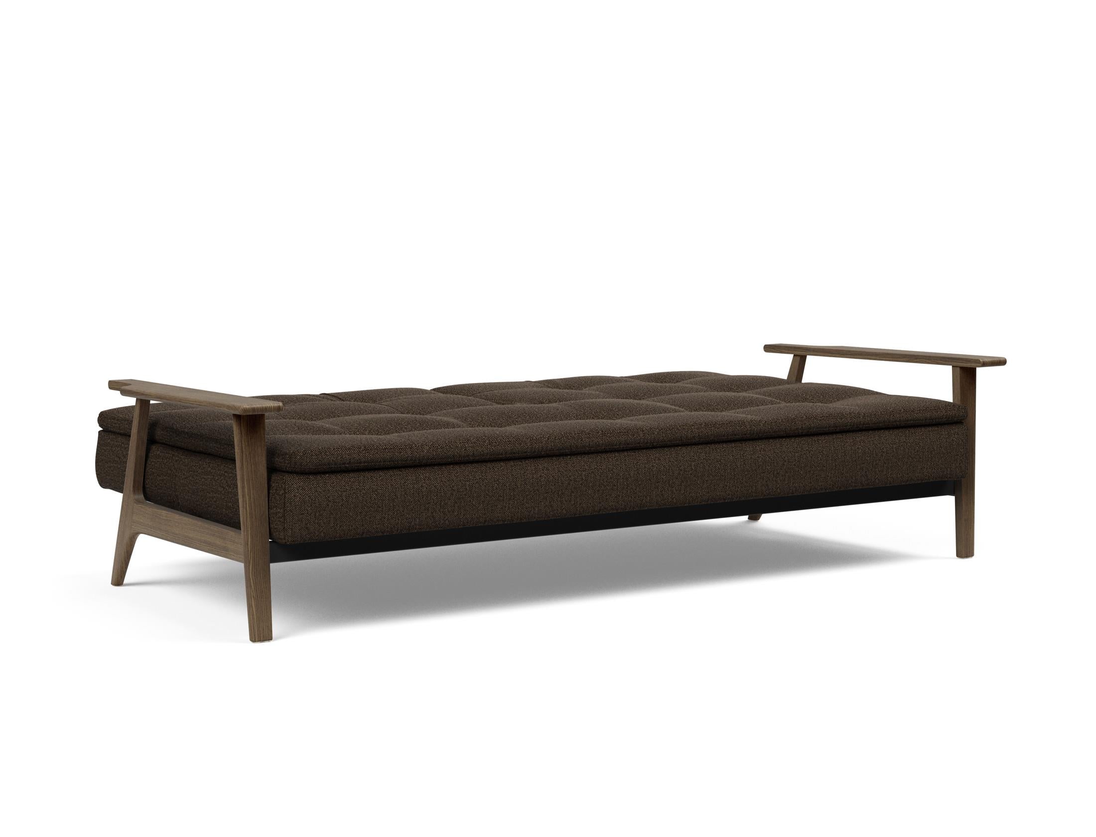 Entdecken Sie das elegante Dublexo Frej Schlafsofa 115 in Rauch-Eiche – ideal für moderne Wohnkonzepte und gemütliche Schlaflösungen.