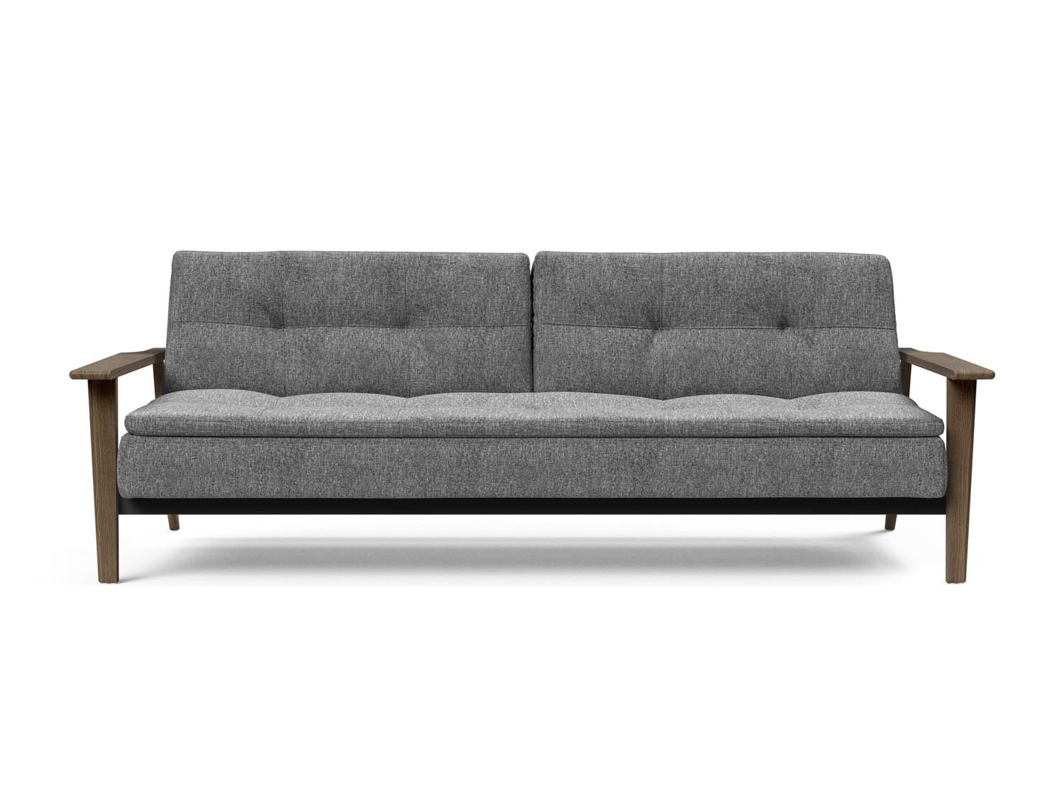 Entdecken Sie das elegante Dublexo Frej Schlafsofa 115 in Rauch-Eiche – ideal für modernes Wohnen und entspannte Nächte.
