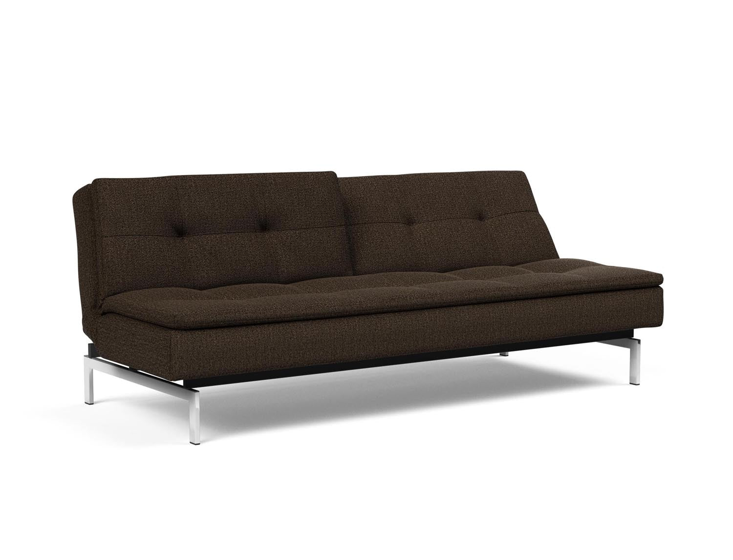 Erleben Sie das vielseitige Dublexo Chrom Schlafsofa 115 von Innovation Living – perfekter Komfort und modernes Design für Ihr Zuhause.