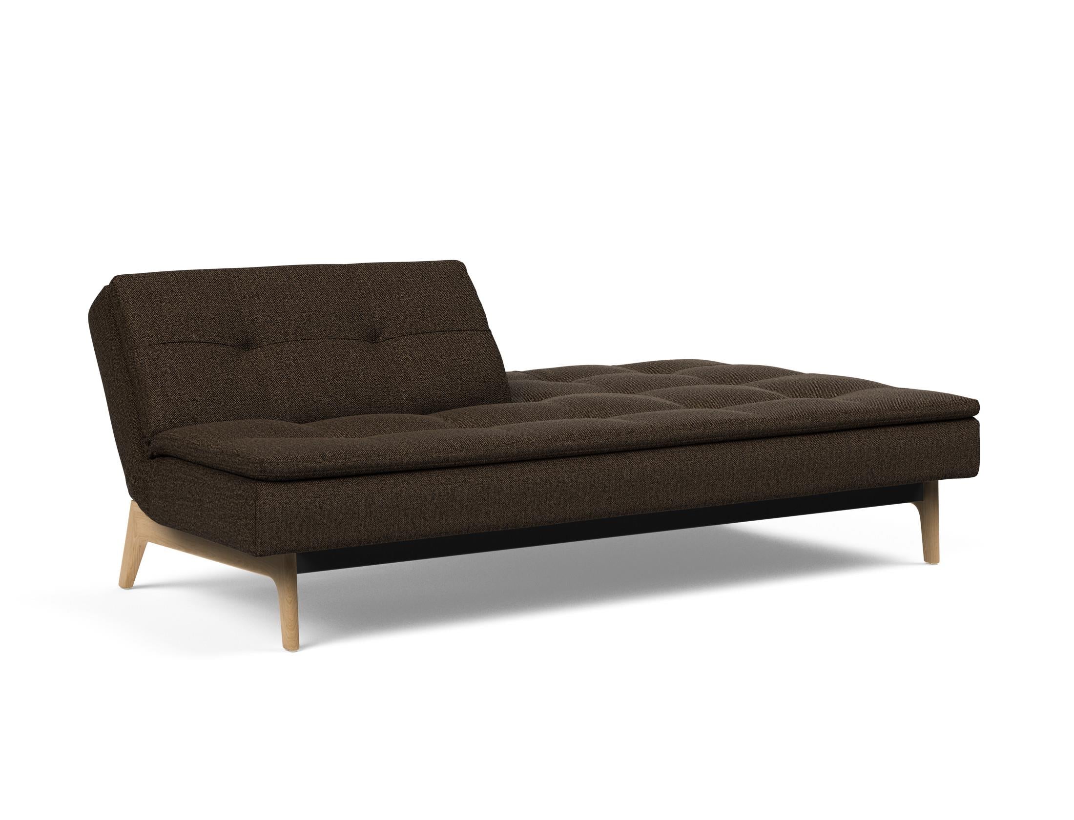 Das Dublexo Eik Schlafsofa 115 Eiche von Innovation Living vereint modernes Design mit Funktionalität – ideal für stilvolle Wohnräume.