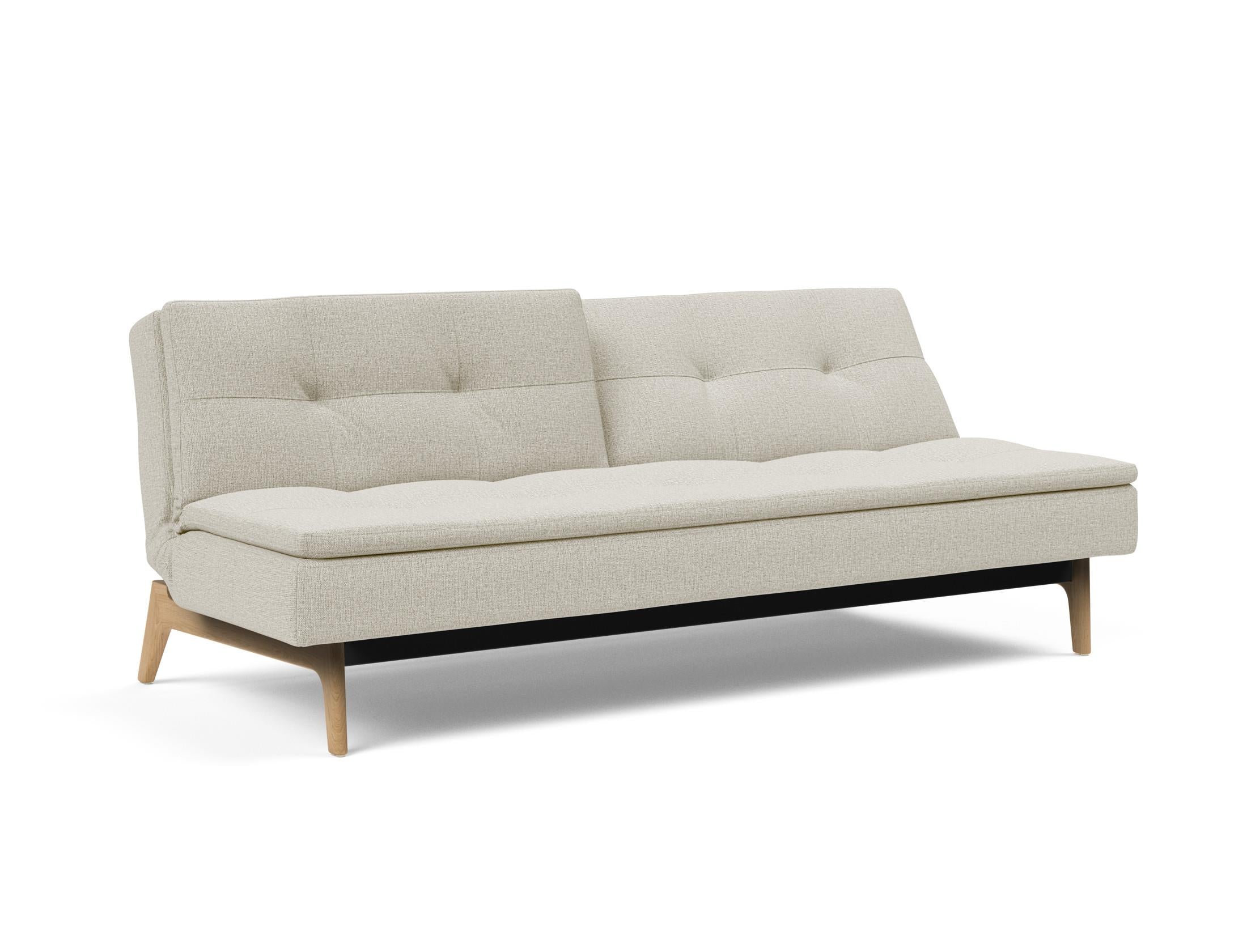 Das Dublexo Eik Schlafsofa 115 Eiche von Innovation Living vereint modernes Design mit Funktionalität – ideal für stilvolle Wohnräume.