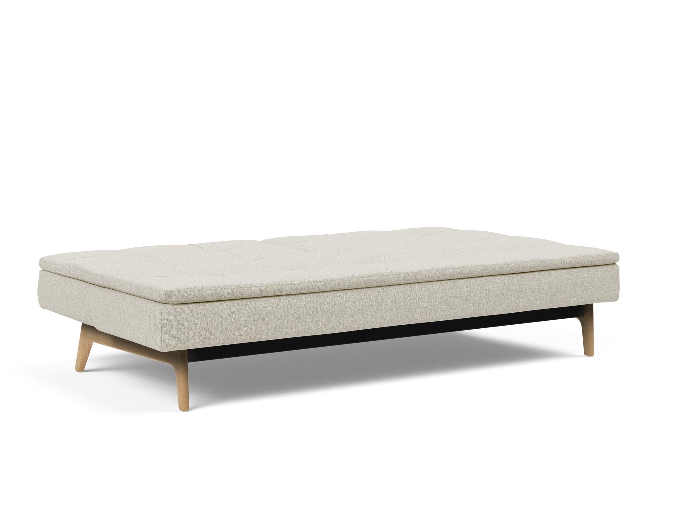 Das Dublexo Eik Schlafsofa 115 Eiche von Innovation Living vereint modernes Design mit Funktionalität – ideal für stilvolle Wohnräume.