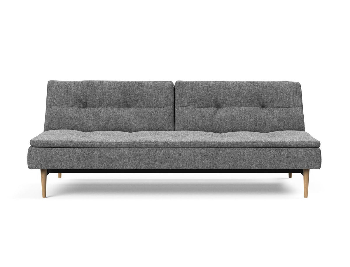 Dublexo Styletto Schlafsofa 115 in 563 Twist Charcoal präsentiert im Onlineshop von KAQTU Design AG. Bettsofa ist von Innovation Living