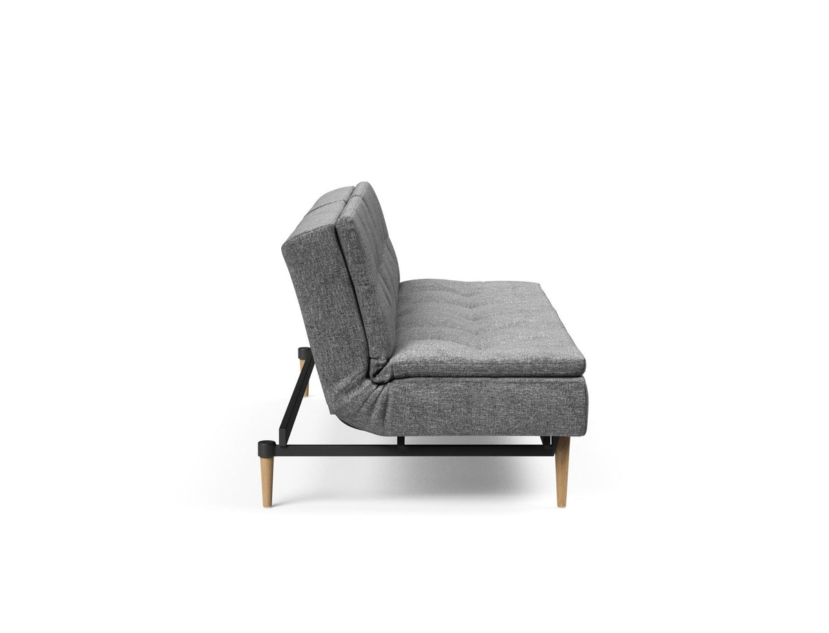 Dublexo Styletto Schlafsofa 115 in 563 Twist Charcoal präsentiert im Onlineshop von KAQTU Design AG. Bettsofa ist von Innovation Living