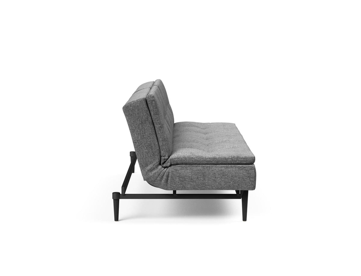 Dublexo Styletto Schlafsofa 115 in 563 Twist Charcoal präsentiert im Onlineshop von KAQTU Design AG. Bettsofa ist von Innovation Living