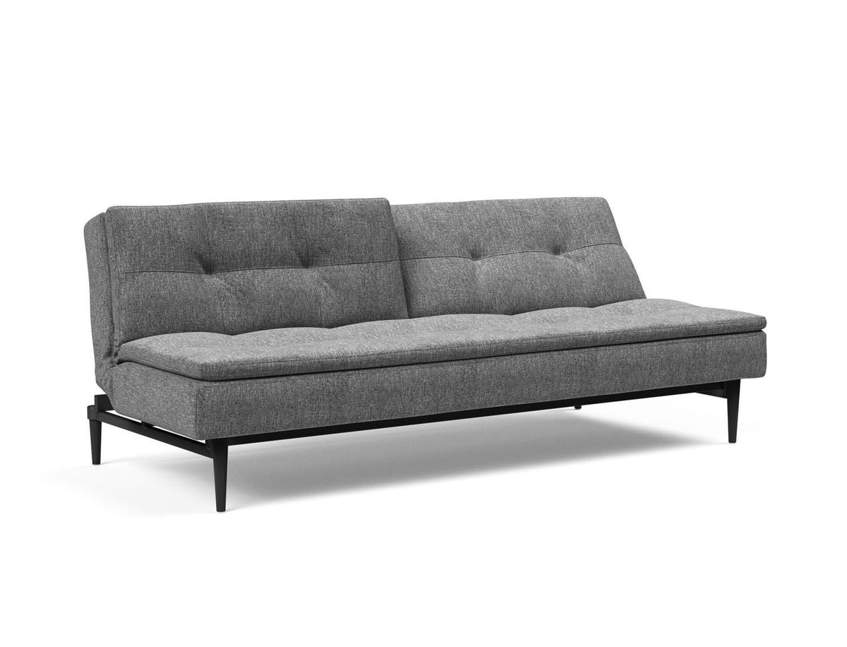 Dublexo Styletto Schlafsofa 115 in 563 Twist Charcoal präsentiert im Onlineshop von KAQTU Design AG. Bettsofa ist von Innovation Living