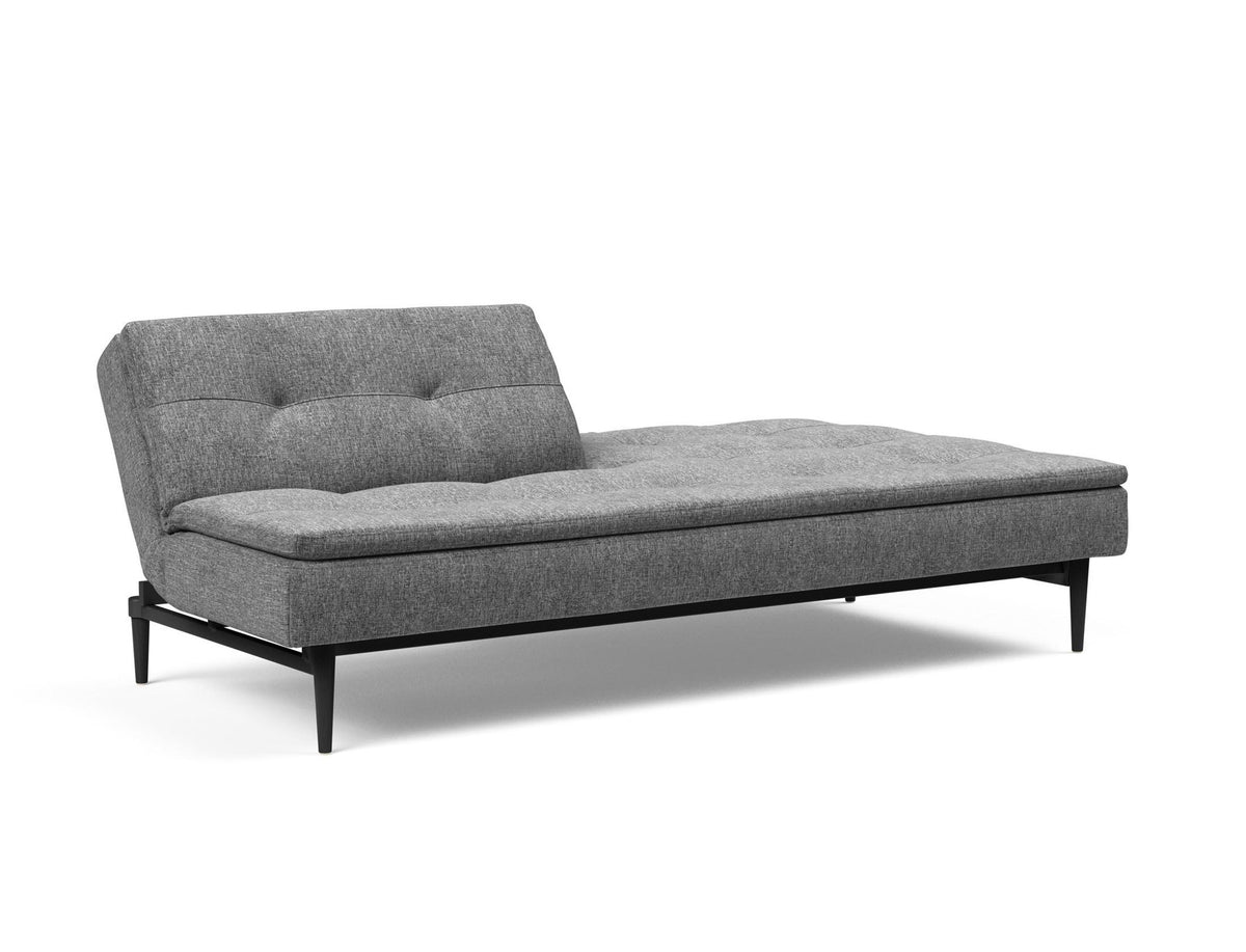 Dublexo Styletto Schlafsofa 115 in 563 Twist Charcoal präsentiert im Onlineshop von KAQTU Design AG. Bettsofa ist von Innovation Living