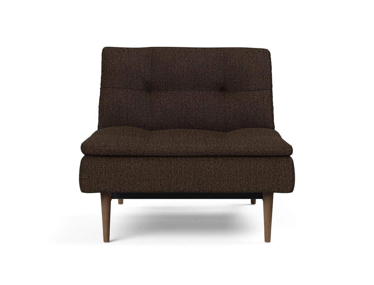 Dublexo Styletto Sessel in 358 Taura Chocco präsentiert im Onlineshop von KAQTU Design AG. Sessel ist von Innovation Living