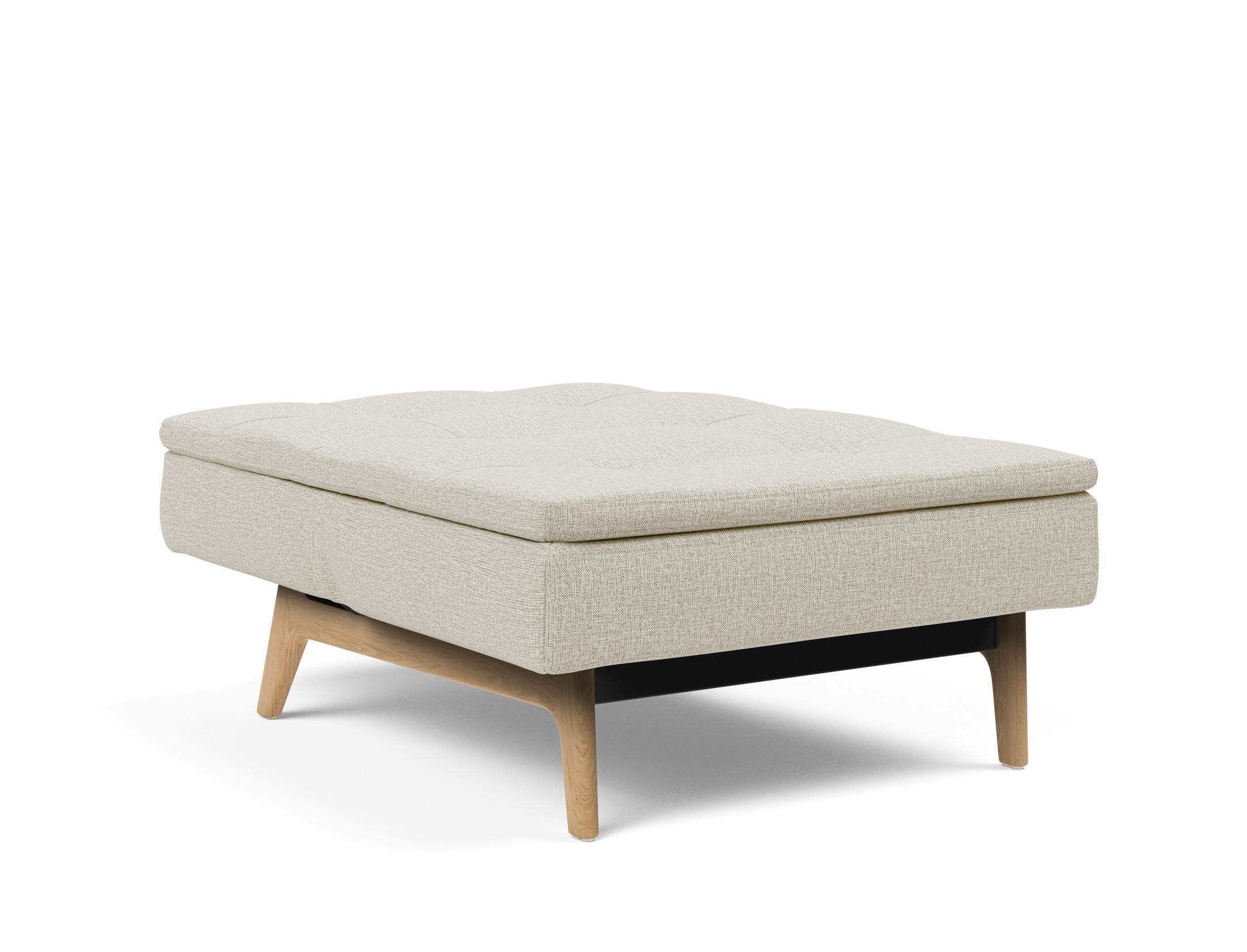 Erleben Sie den Dublexo Eik Sessel Eiche von Innovation Living – eine perfekte Kombination aus modernem Stil und außergewöhnlichem Komfort für Ihr Wohnambiente.