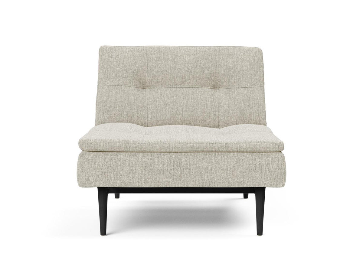Dublexo Styletto Sessel in 527 Mixed Dance Natural präsentiert im Onlineshop von KAQTU Design AG. Sessel ist von Innovation Living
