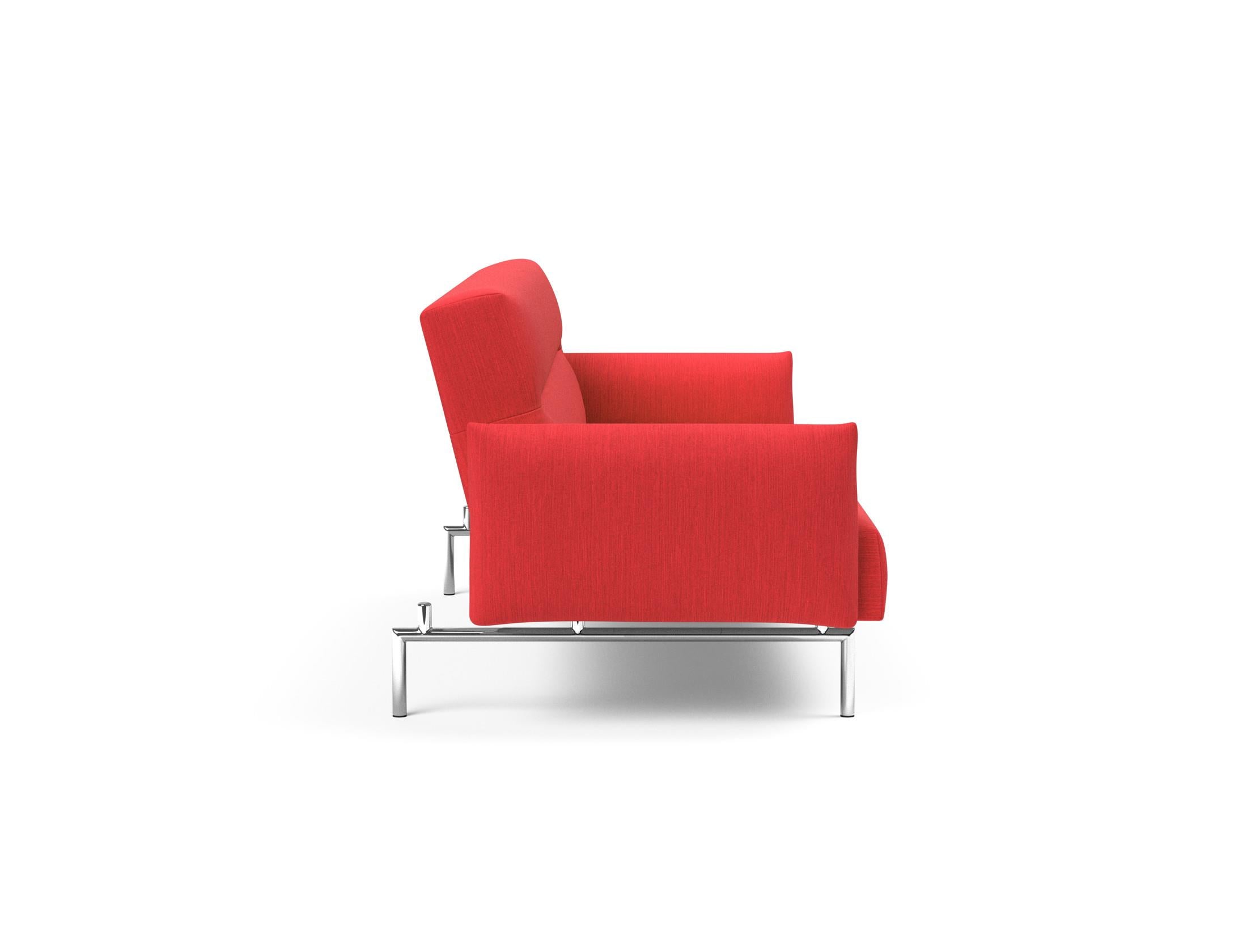 Entdecken Sie das Jillis Schlafsofa mit Armlehnen von Innovation Living – eine perfekte Kombination aus modernem Stil, Komfort und praktischer Nutzung.