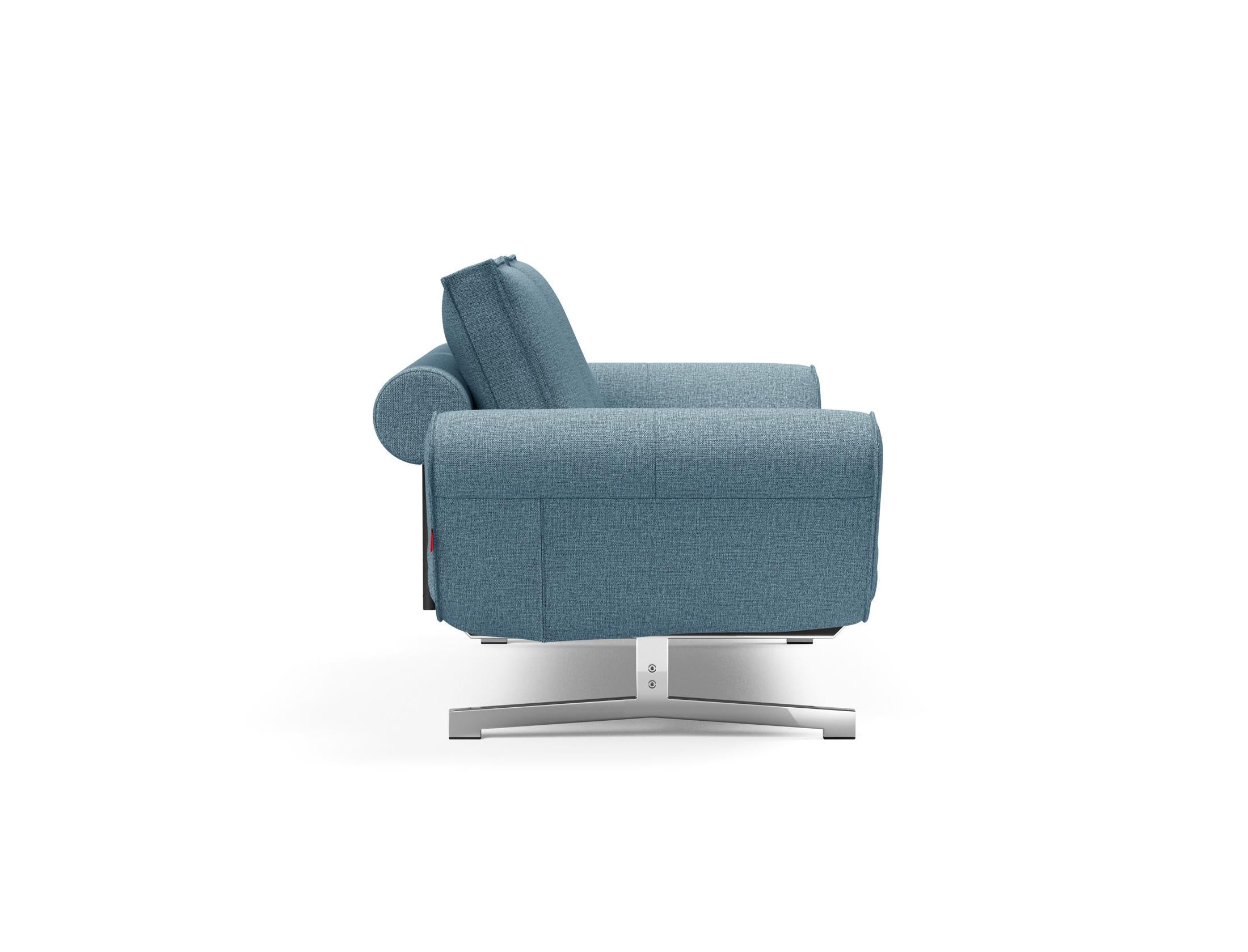 Erleben Sie das Ghia Klappsofa 80 Chrom von Innovation Living – stilvolles Design trifft Funktionalität für Ihr Zuhause.