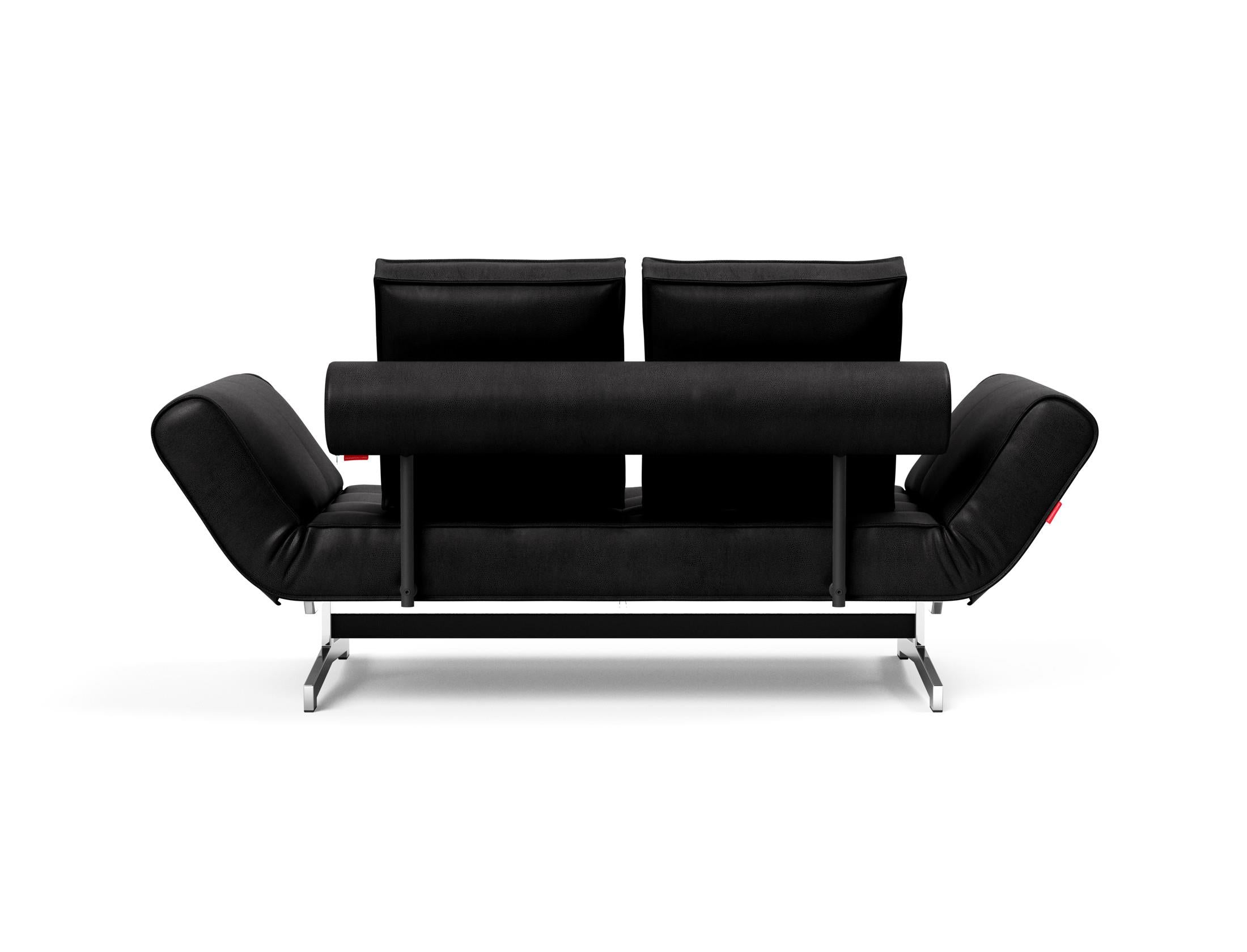 Erleben Sie das Ghia Klappsofa 80 Chrom von Innovation Living – stilvolles Design trifft Funktionalität für Ihr Zuhause.
