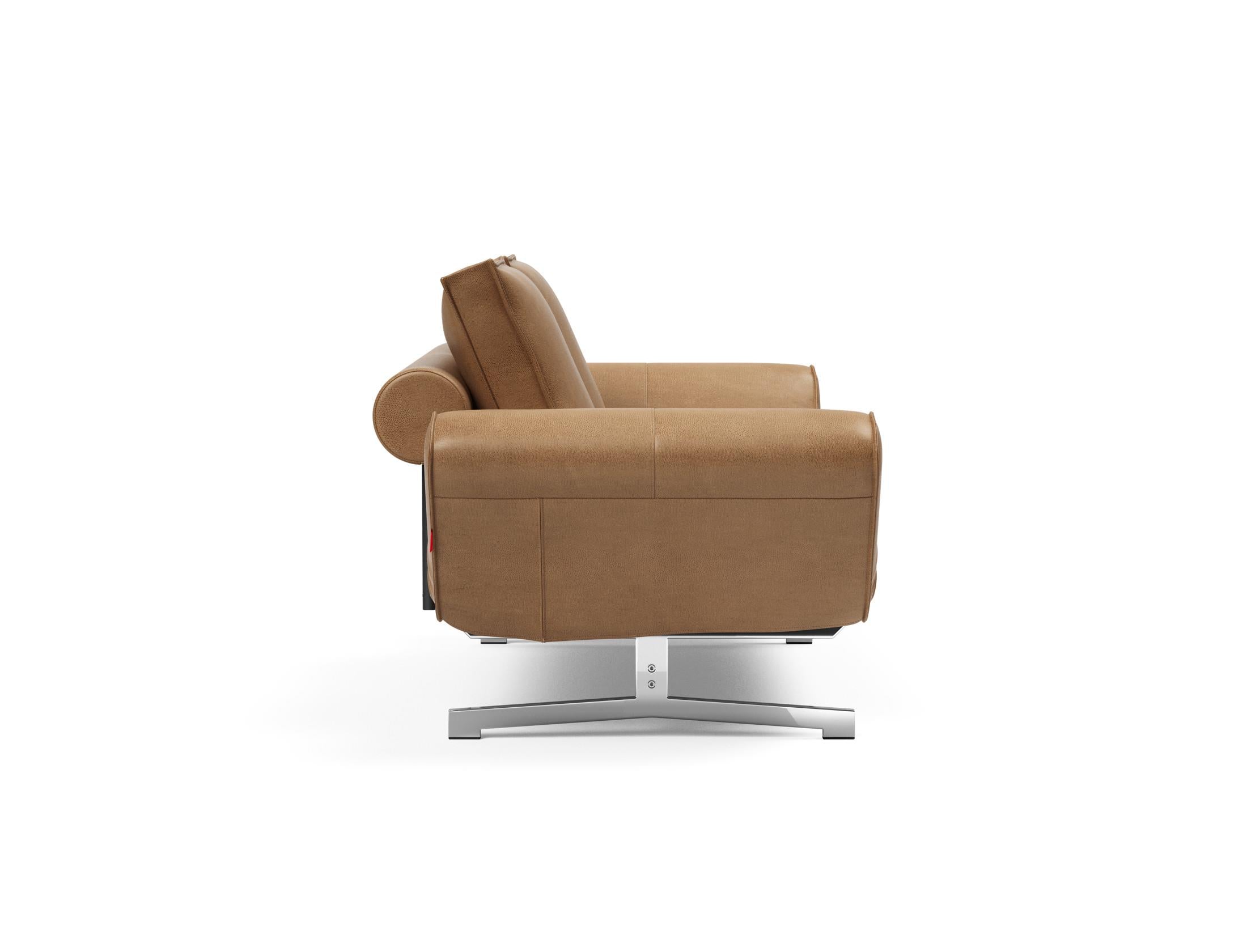 Erleben Sie das Ghia Klappsofa 80 Chrom von Innovation Living – stilvolles Design trifft Funktionalität für Ihr Zuhause.