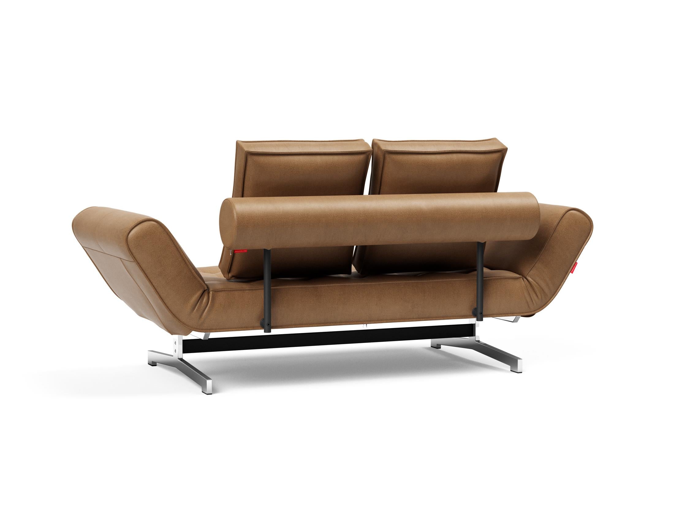 Erleben Sie das Ghia Klappsofa 80 Chrom von Innovation Living – stilvolles Design trifft Funktionalität für Ihr Zuhause.