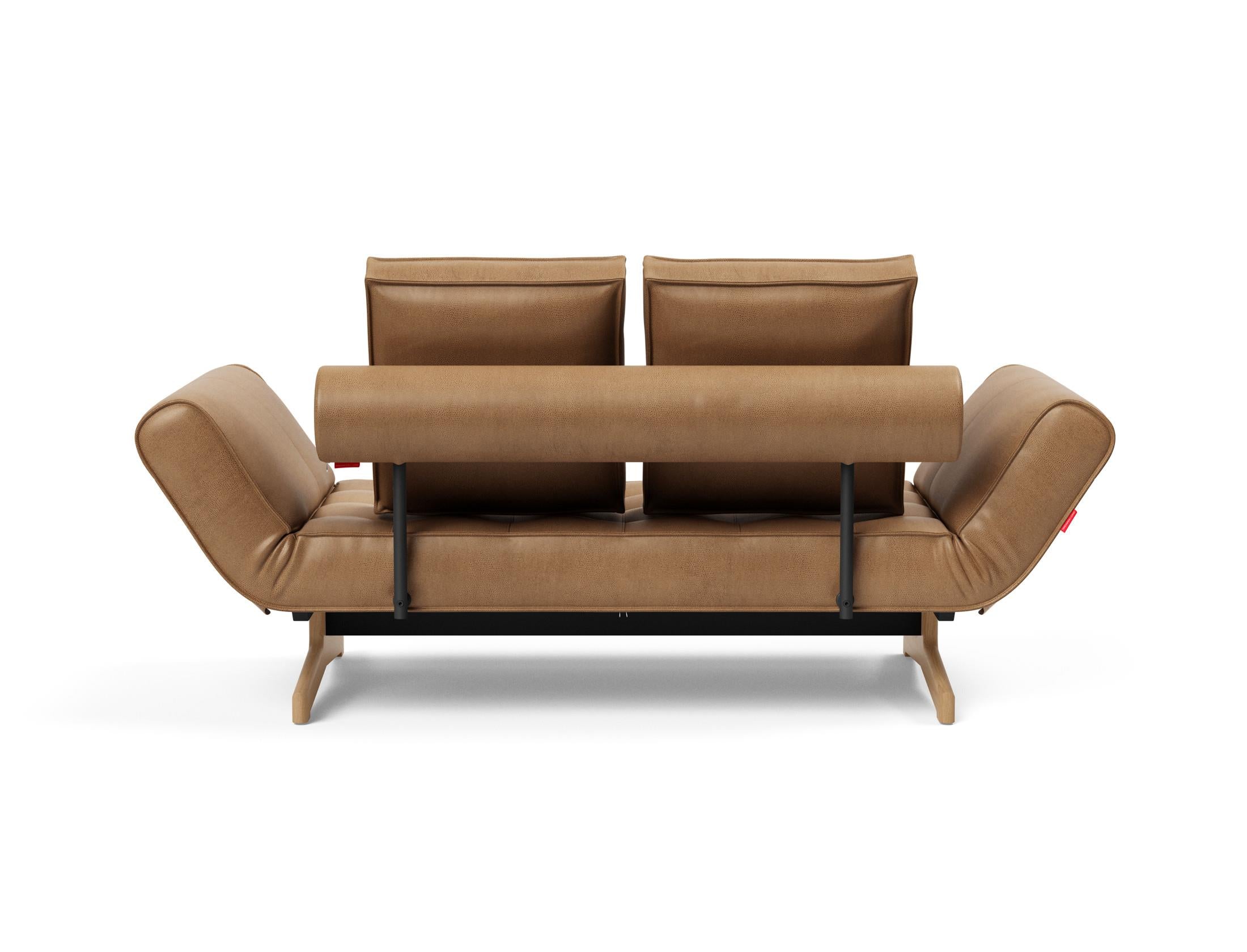 Erleben Sie das Ghia Klappsofa 80 Eiche von Innovation Living – eine elegante Lösung, die Komfort und Vielseitigkeit in jeden Raum bringt.