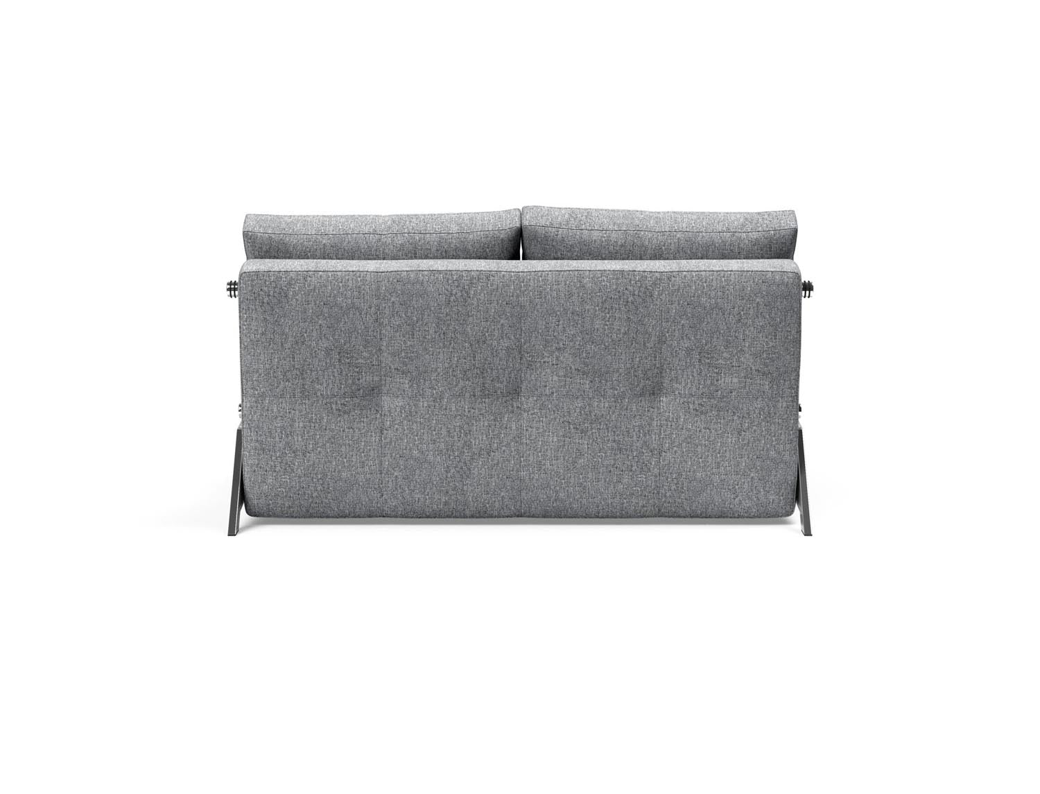 Cubed Klappsofa 140: Stilvolles Sofa mit cleverem Klappmechanismus. Ideal für kleine Räume, bietet Komfort und praktischen Stauraum.