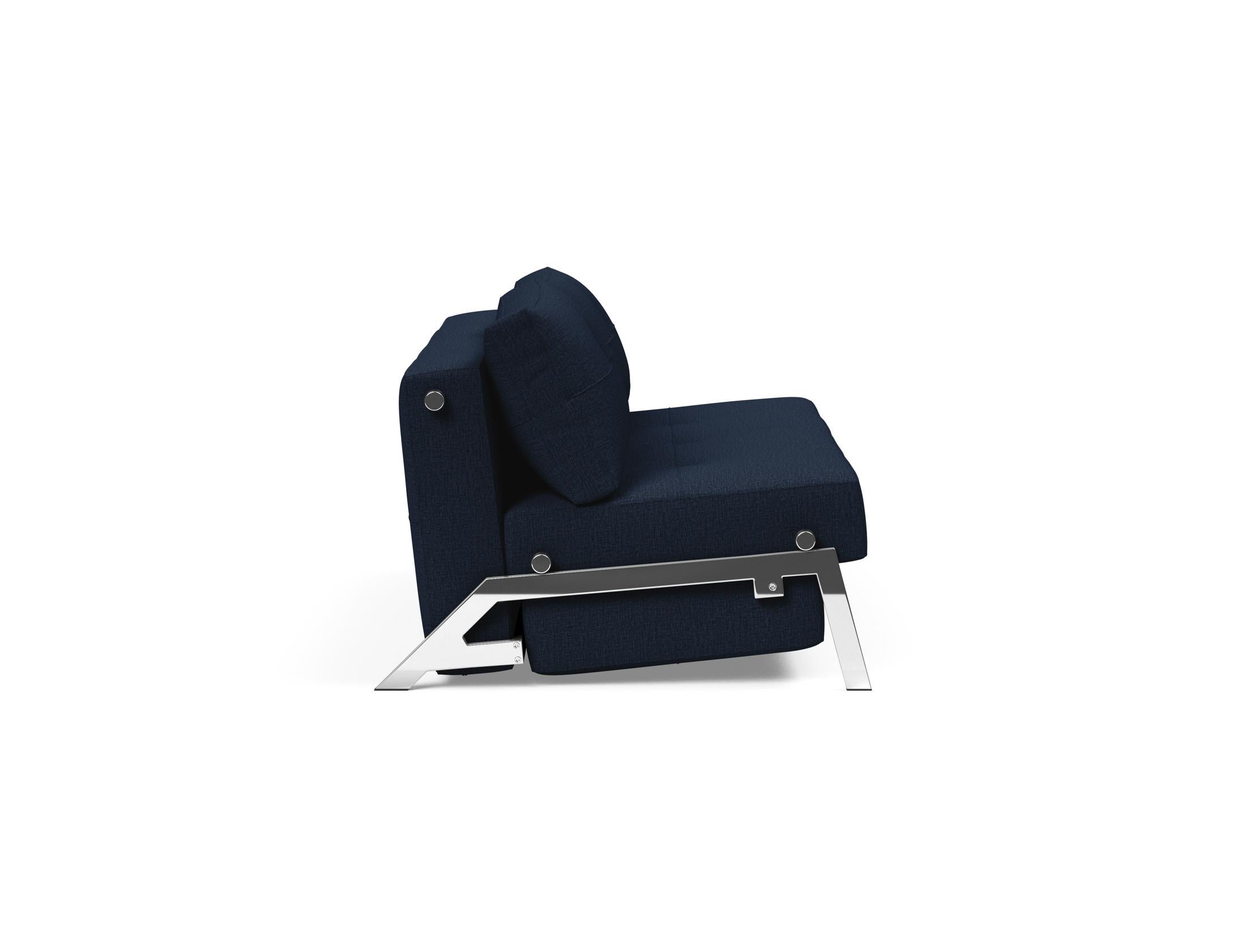 Cubed Klappsofa 160: Stilvolles Klappsofa mit hochwertiger Verarbeitung, ideal für kleine Räume und als komfortable Schlafgelegenheit.