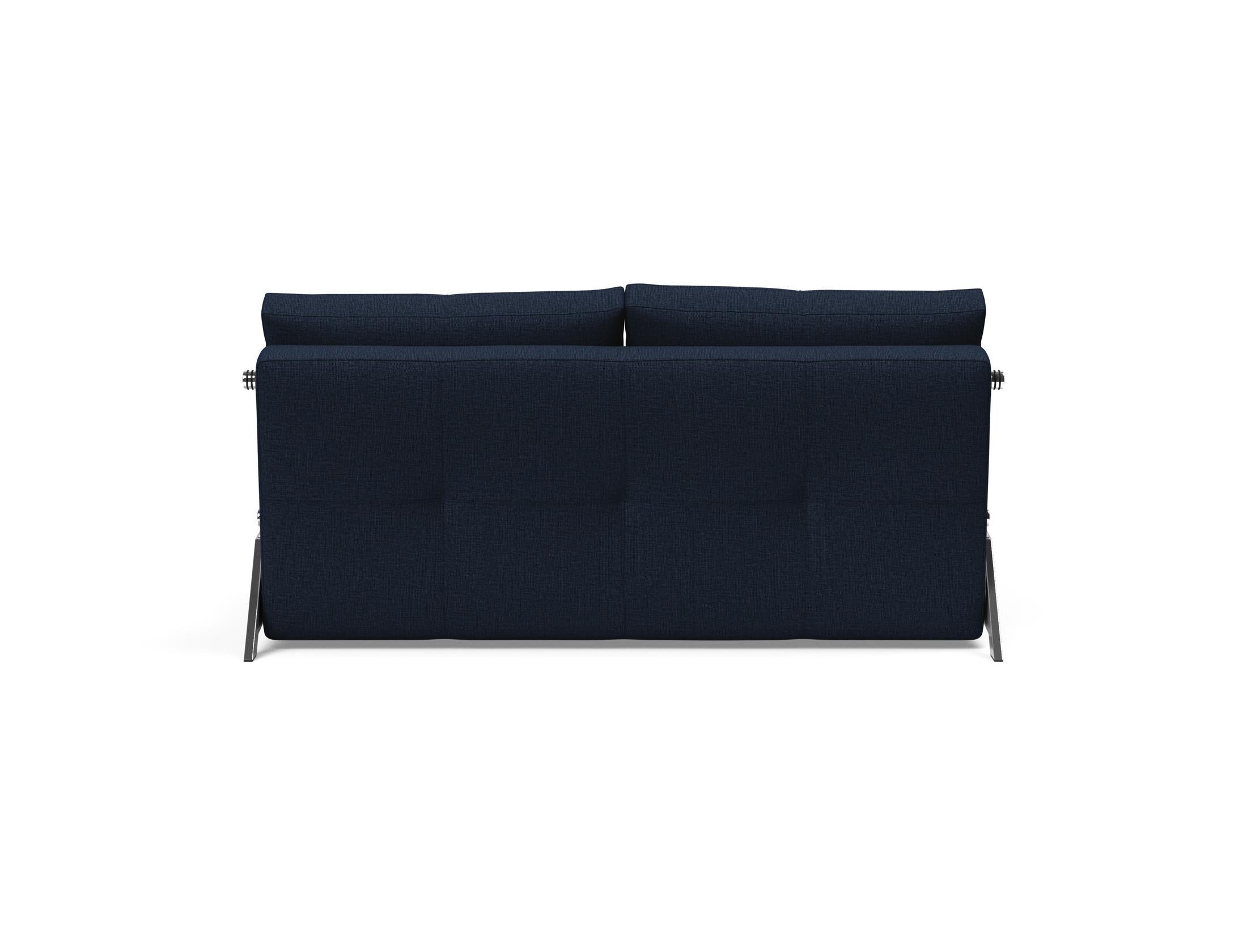 Cubed Klappsofa 160: Stilvolles Klappsofa mit hochwertiger Verarbeitung, ideal für kleine Räume und als komfortable Schlafgelegenheit.