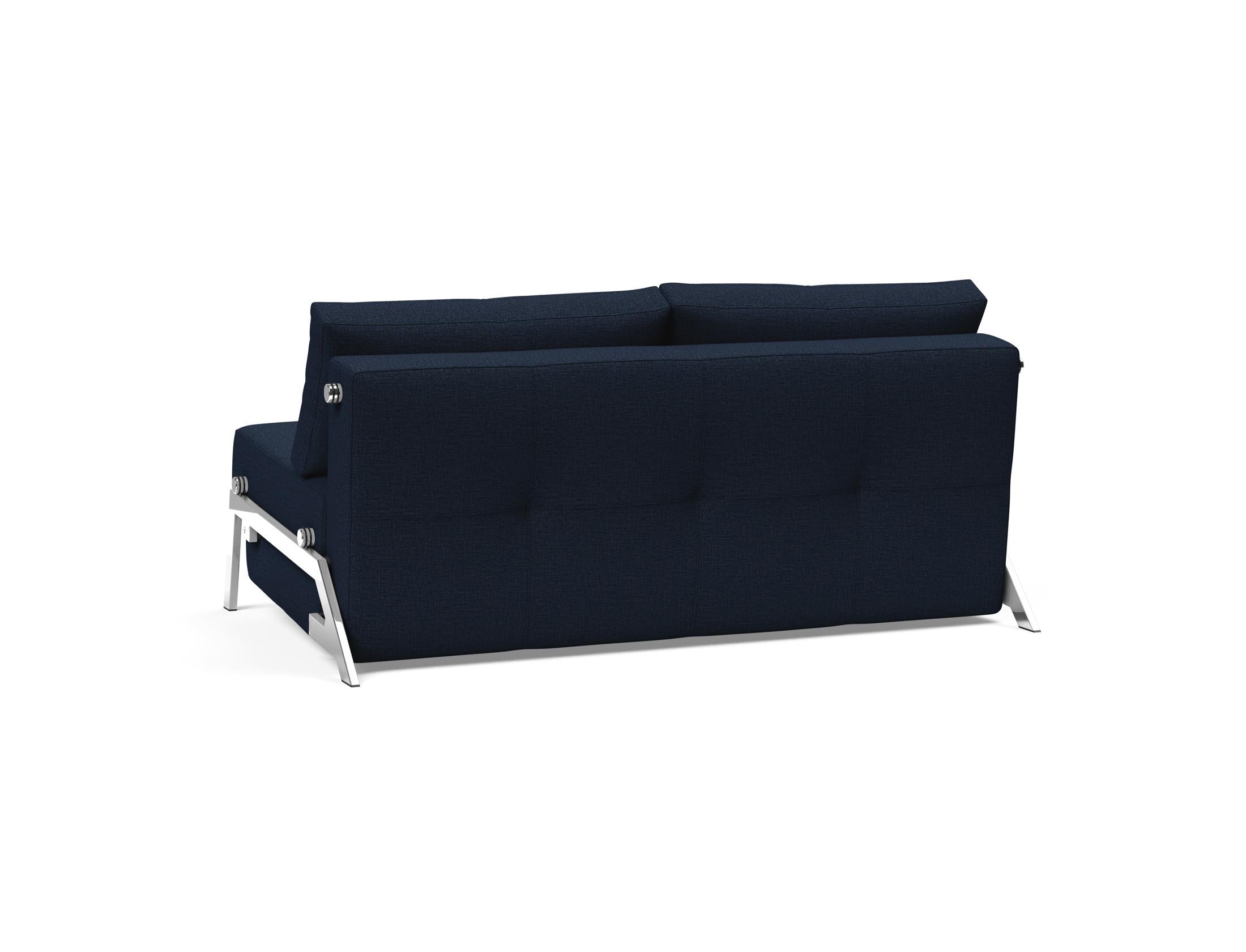 Cubed Klappsofa 160: Stilvolles Klappsofa mit hochwertiger Verarbeitung, ideal für kleine Räume und als komfortable Schlafgelegenheit.
