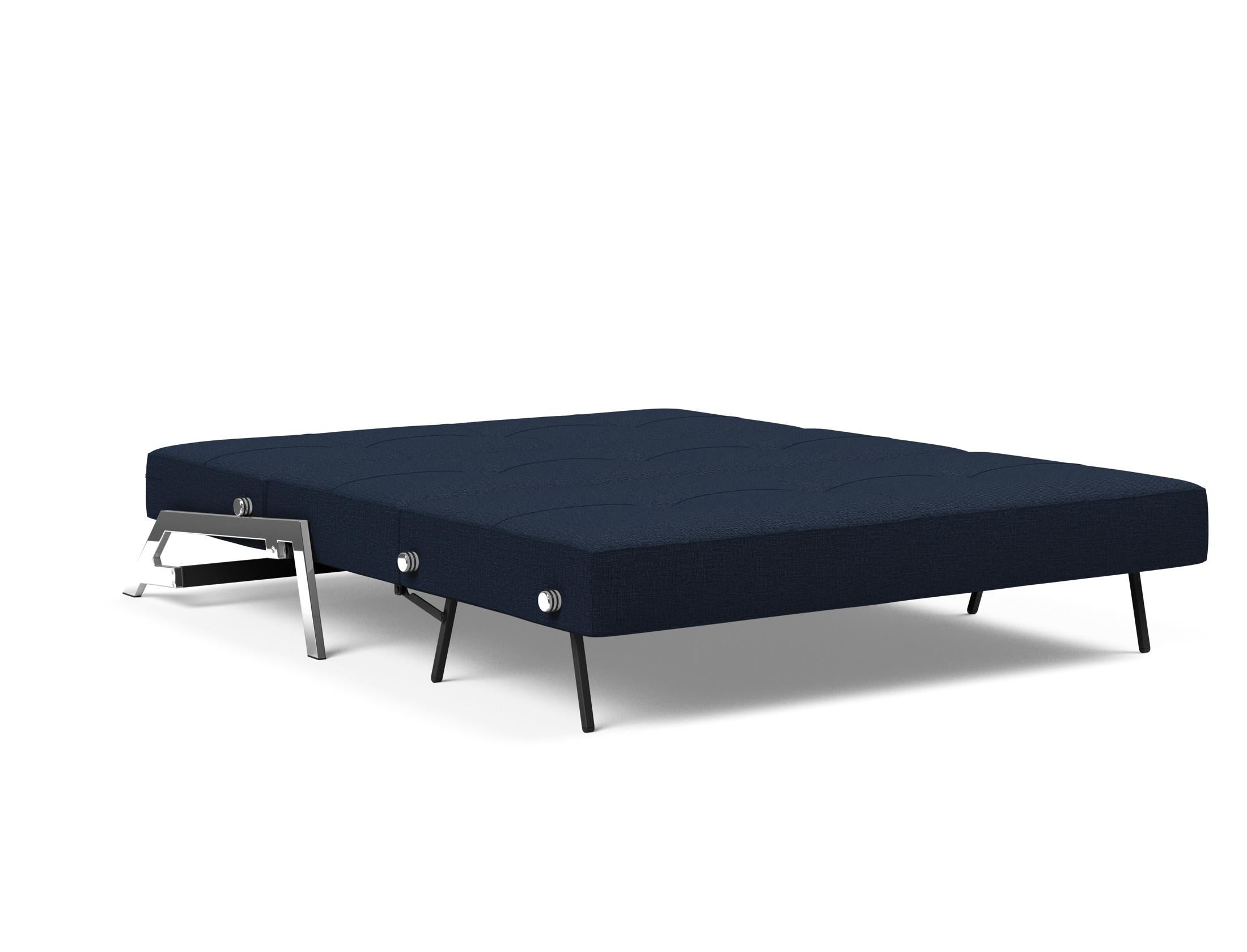 Cubed Klappsofa 160: Stilvolles Klappsofa mit hochwertiger Verarbeitung, ideal für kleine Räume und als komfortable Schlafgelegenheit.