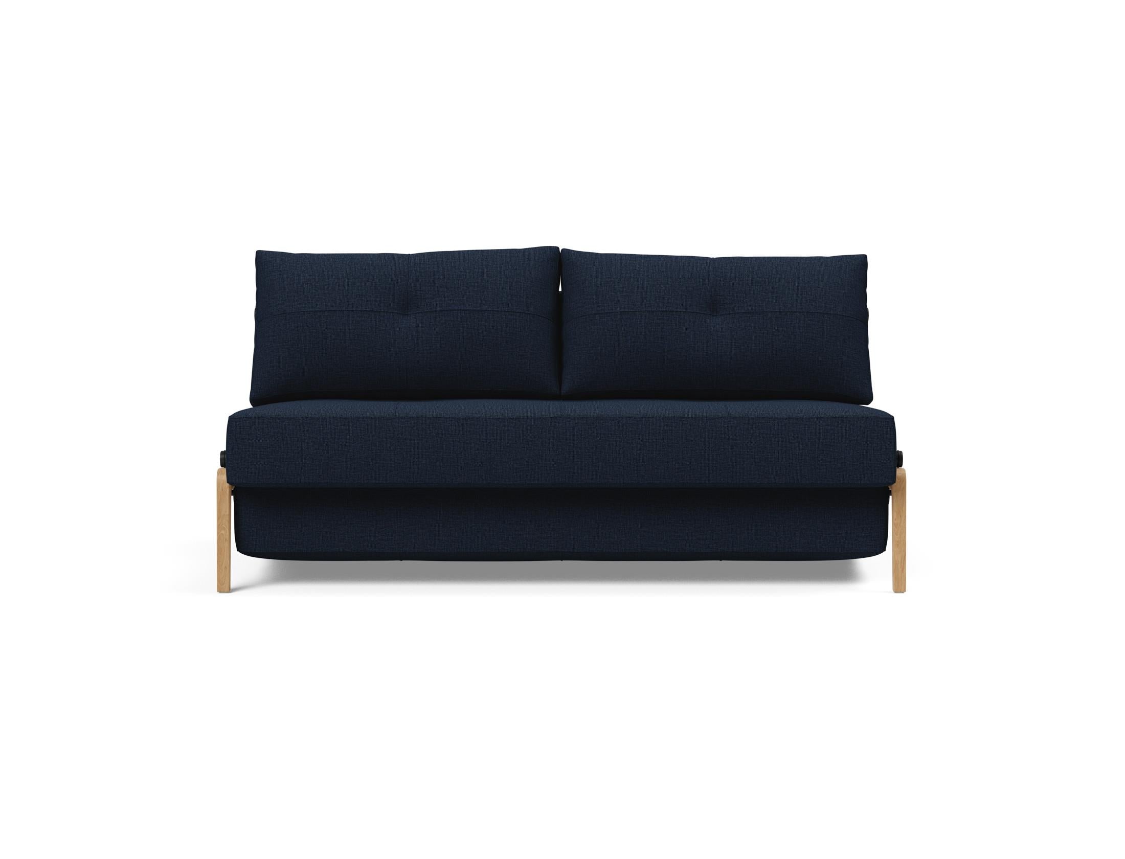 Cubed Klappsofa 160: Stilvolles Klappsofa mit hochwertiger Verarbeitung, ideal für kleine Räume und als komfortable Schlafgelegenheit.