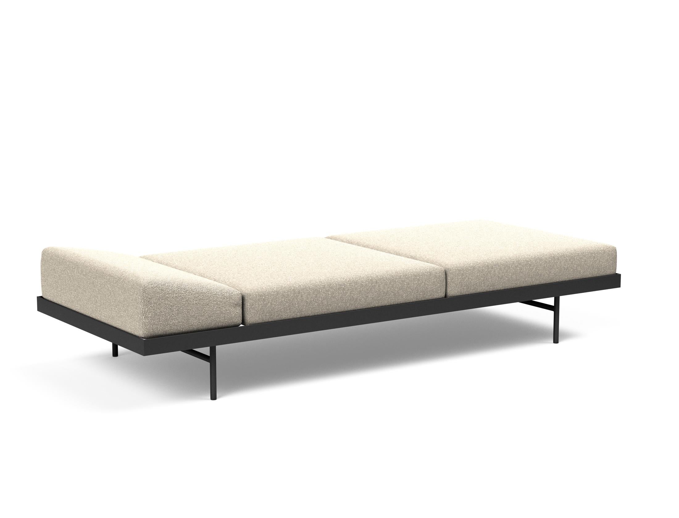 Das Puri Klappsofa von Innovation Living vereint modernes Design mit Funktionalität – perfekt für kleine Räume und Übernachtungsgäste!