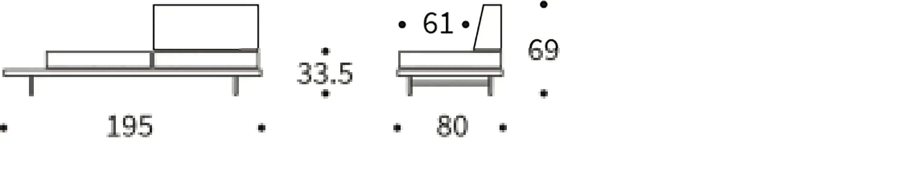 Das Puri Klappsofa von Innovation Living vereint modernes Design mit Funktionalität – perfekt für kleine Räume und Übernachtungsgäste!