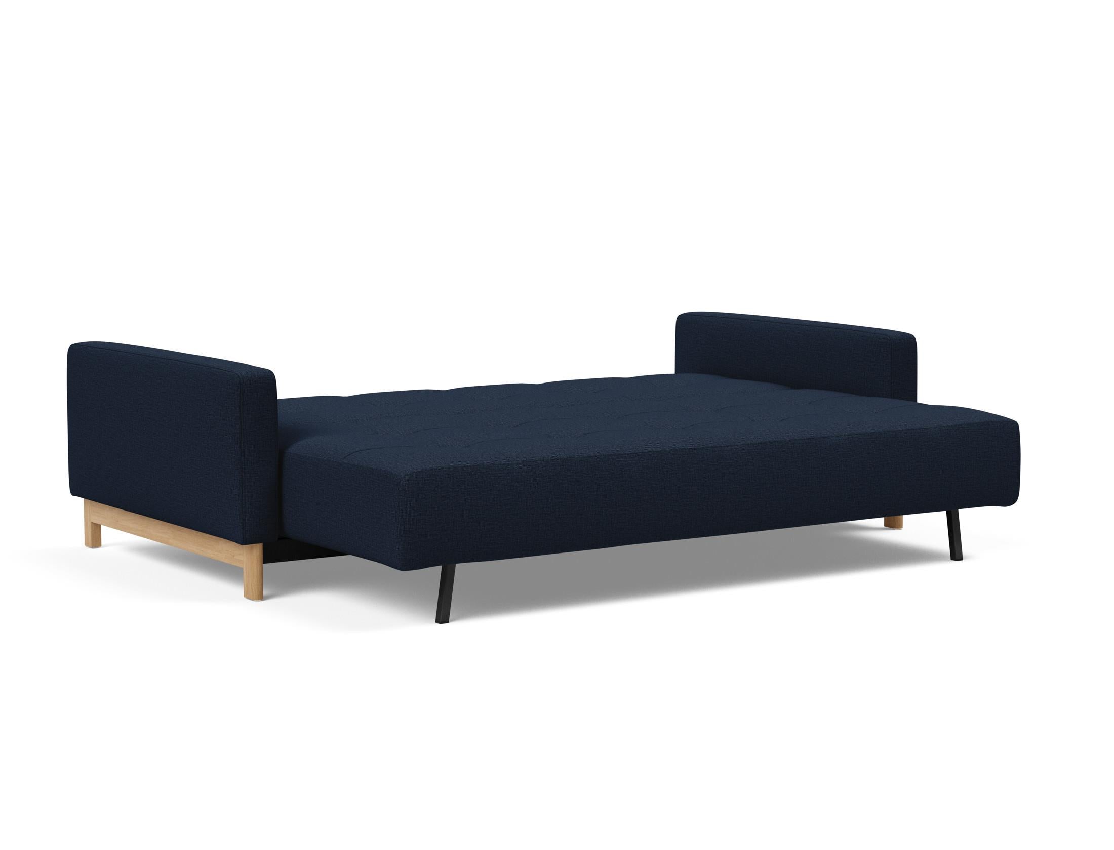Entdecken Sie das Pyxis D.E.L. Schlafsofa von Innovation Living – stilvoll, funktional und ideal für kleine Räume und Übernachtungsgäste.