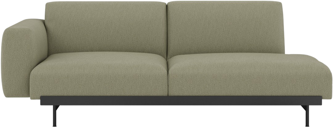 In Situ 2er Sofa offen in Combo 3: Clay 15 präsentiert im Onlineshop von KAQTU Design AG. 2er Sofa ist von Muuto