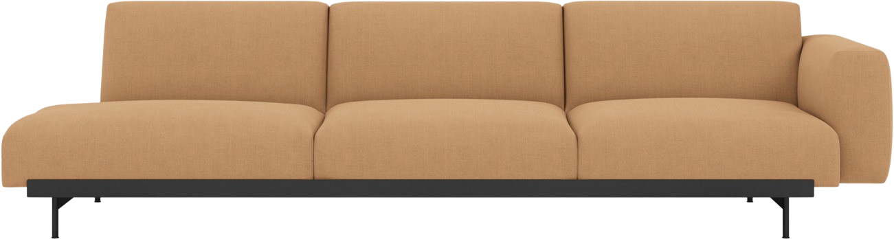 In Situ 3er Sofa offen in Combo 2: Fiord 451 präsentiert im Onlineshop von KAQTU Design AG. 3er Sofa ist von Muuto