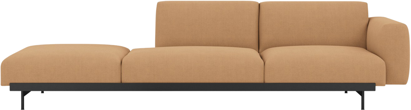 In Situ 3er Sofa offen in Combo 4: Fiord 451 präsentiert im Onlineshop von KAQTU Design AG. 3er Sofa ist von Muuto