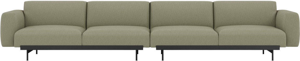 In Situ 4er Sofa in Combo 1: Clay 15 präsentiert im Onlineshop von KAQTU Design AG. 4er Sofa ist von Muuto