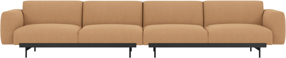 In Situ 4er Sofa in Combo 1: Fiord 451 präsentiert im Onlineshop von KAQTU Design AG. 4er Sofa ist von Muuto