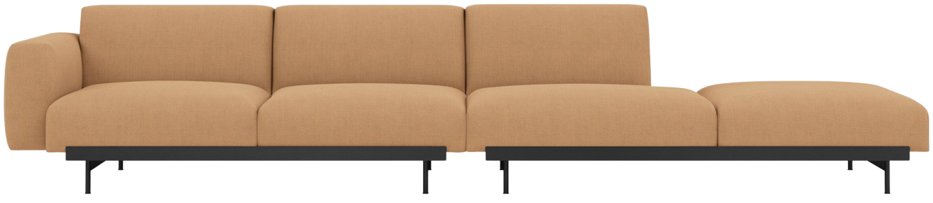 In Situ 4er Sofa offen in Combo 3: Fiord 451 präsentiert im Onlineshop von KAQTU Design AG. 4er Sofa ist von Muuto