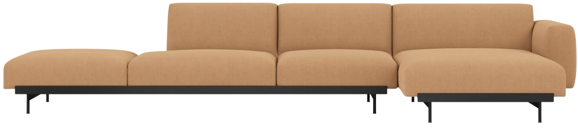 In Situ 4er Sofa offen in Combo 4: Fiord 451 präsentiert im Onlineshop von KAQTU Design AG. 4er Sofa ist von Muuto