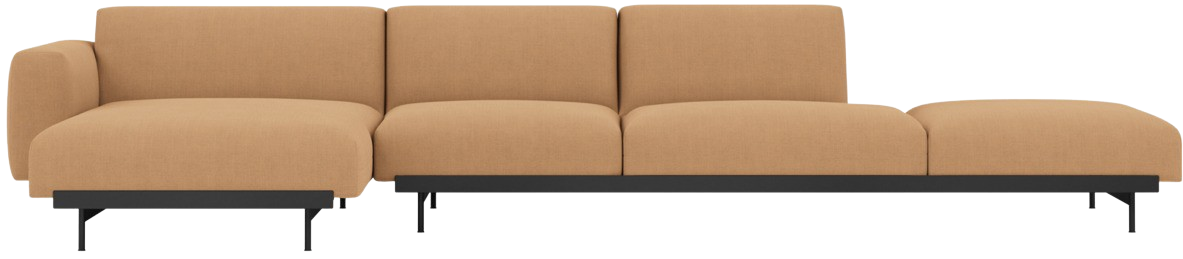 In Situ 4er Sofa offen in Combo 5: Fiord 451 präsentiert im Onlineshop von KAQTU Design AG. 4er Sofa ist von Muuto