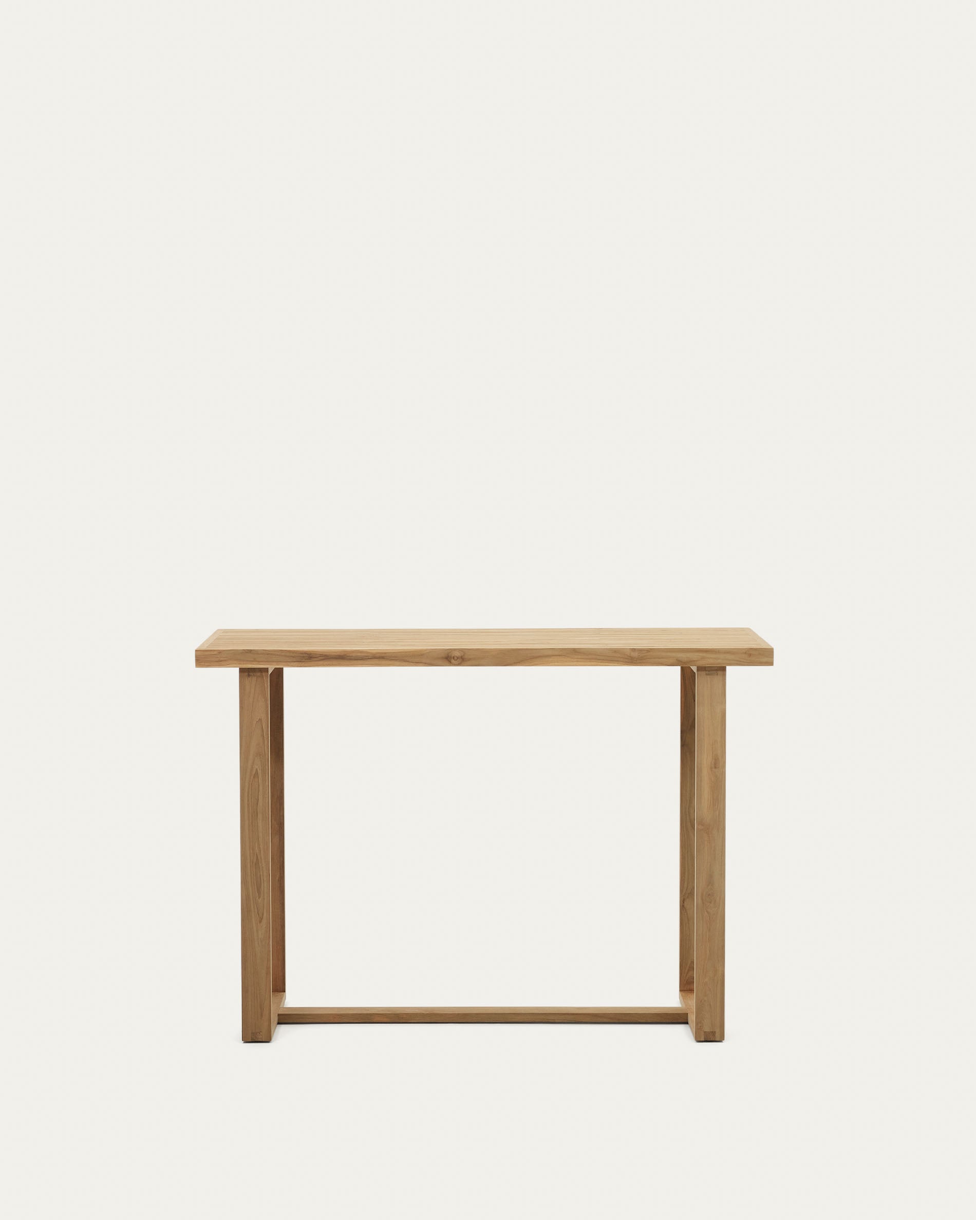 Canadell high table 100% outdoor solid recycled teak wood 140 x 70 cm