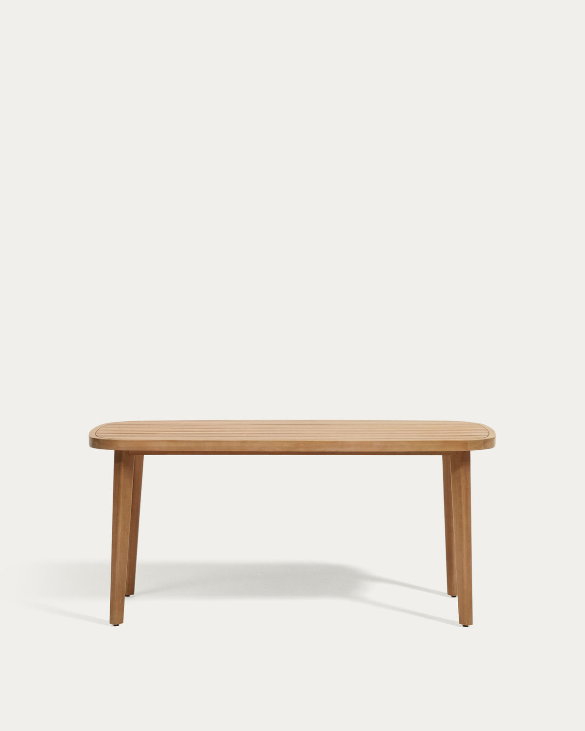 Maset Tisch 100% Outdoor massiver Eukalyptus 170 x 90 cm FSC 100% in Natur präsentiert im Onlineshop von KAQTU Design AG. Gartentisch ist von Kave Home