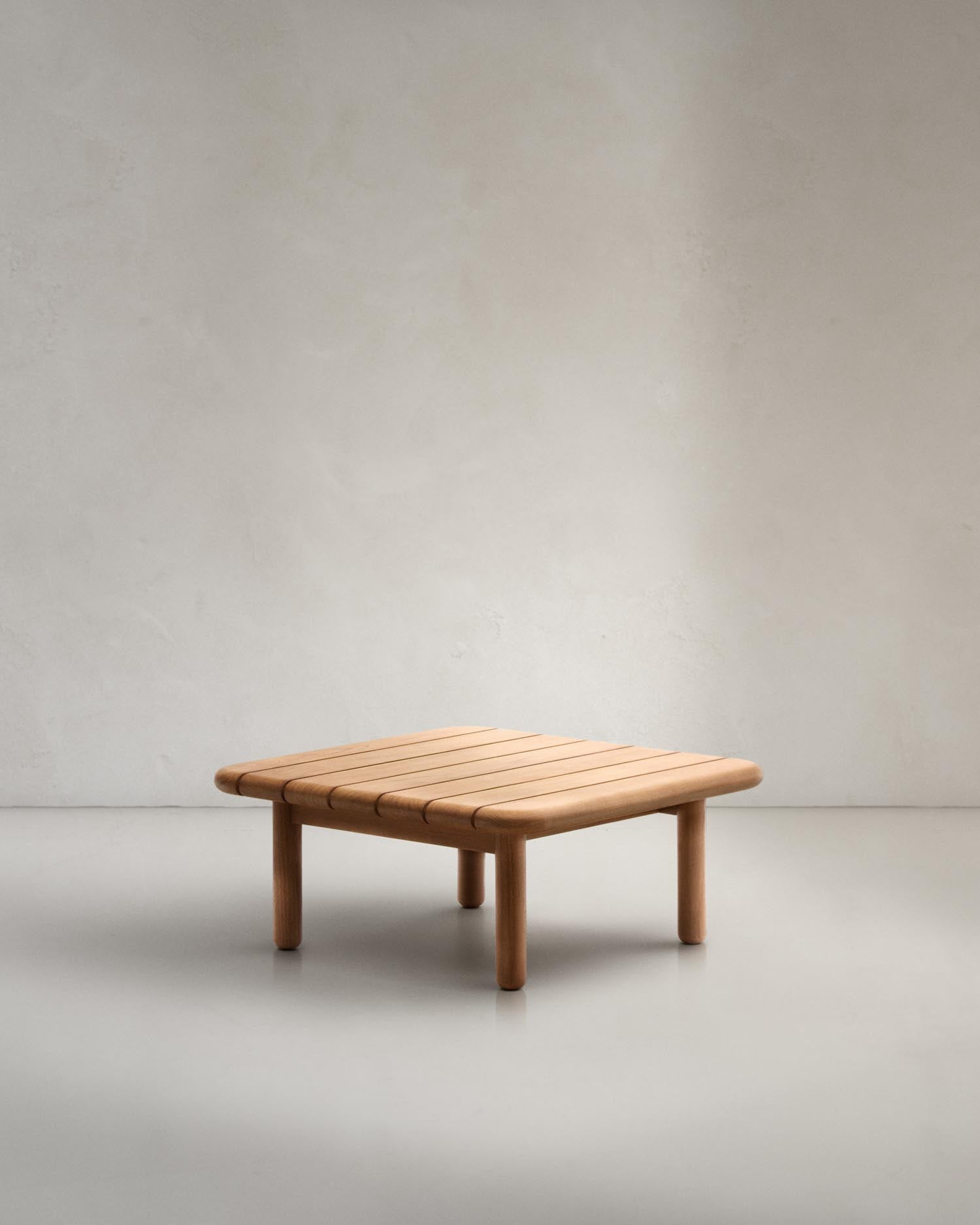Turqueta coffee table made of solid FSC 100% teak wood, 70 x 70 cm