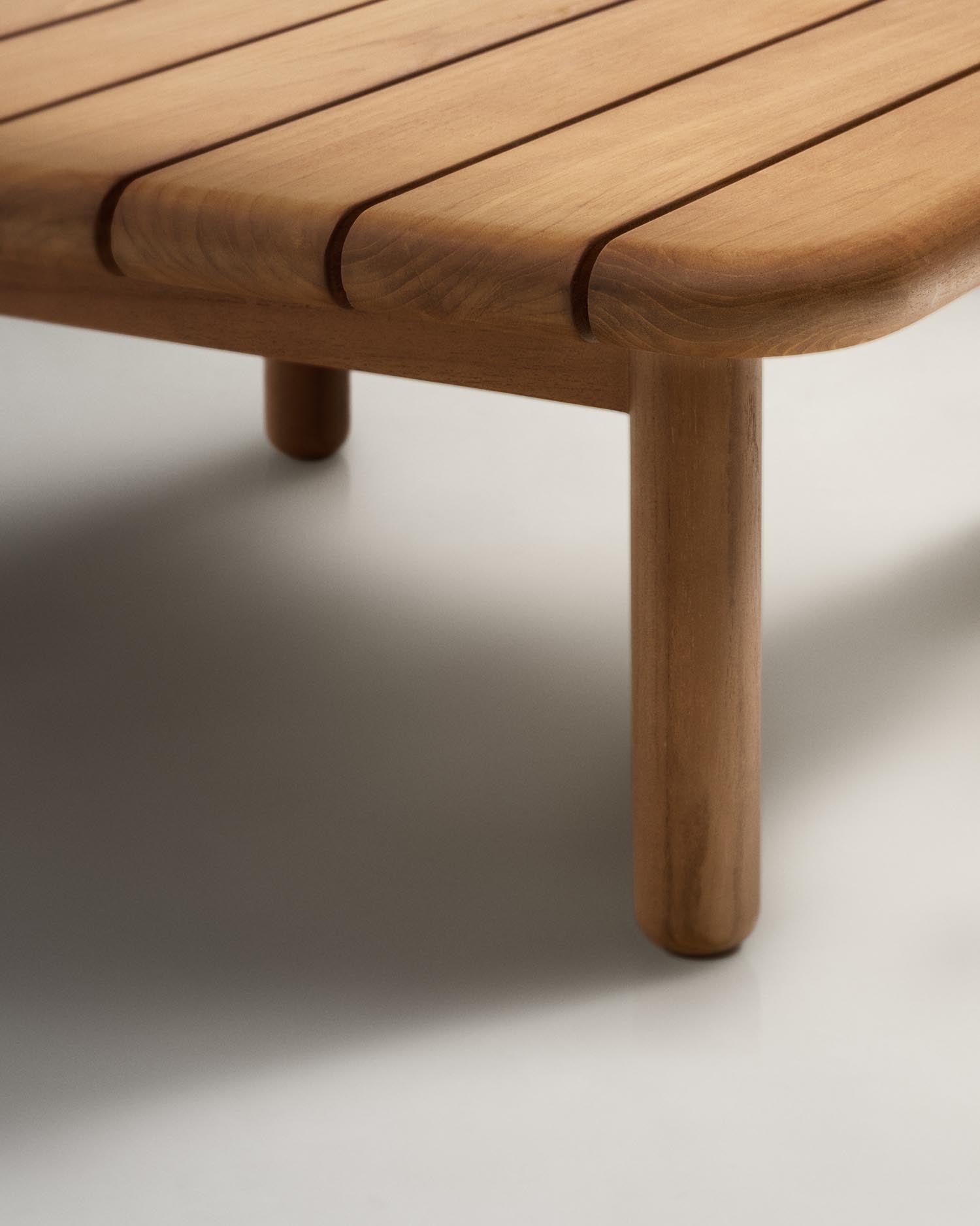 Turqueta coffee table made of solid FSC 100% teak wood, 70 x 70 cm