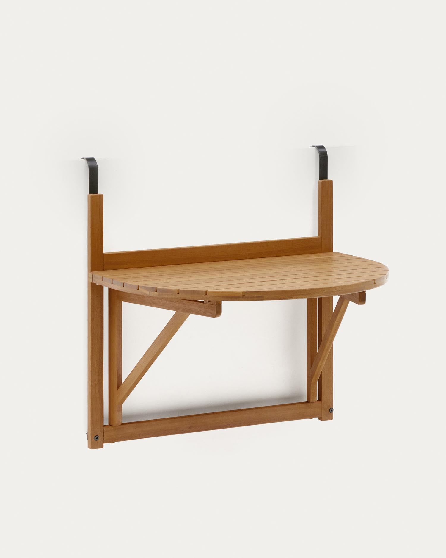 Amarilis Klapptisch für den Balkon aus massivem Akazienholz 50 x 70 cm FSC 100%