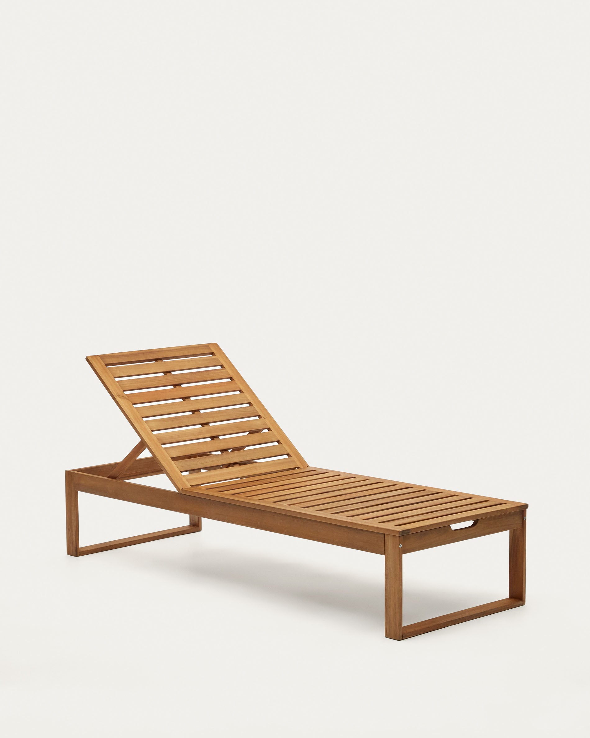 Sulamita Outdoor Sonnenliege aus massivem Akazienholz FSC 100%