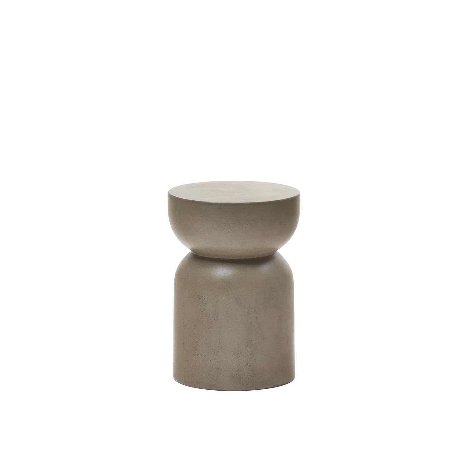Garbet round side table made of cement Ø 32 cm