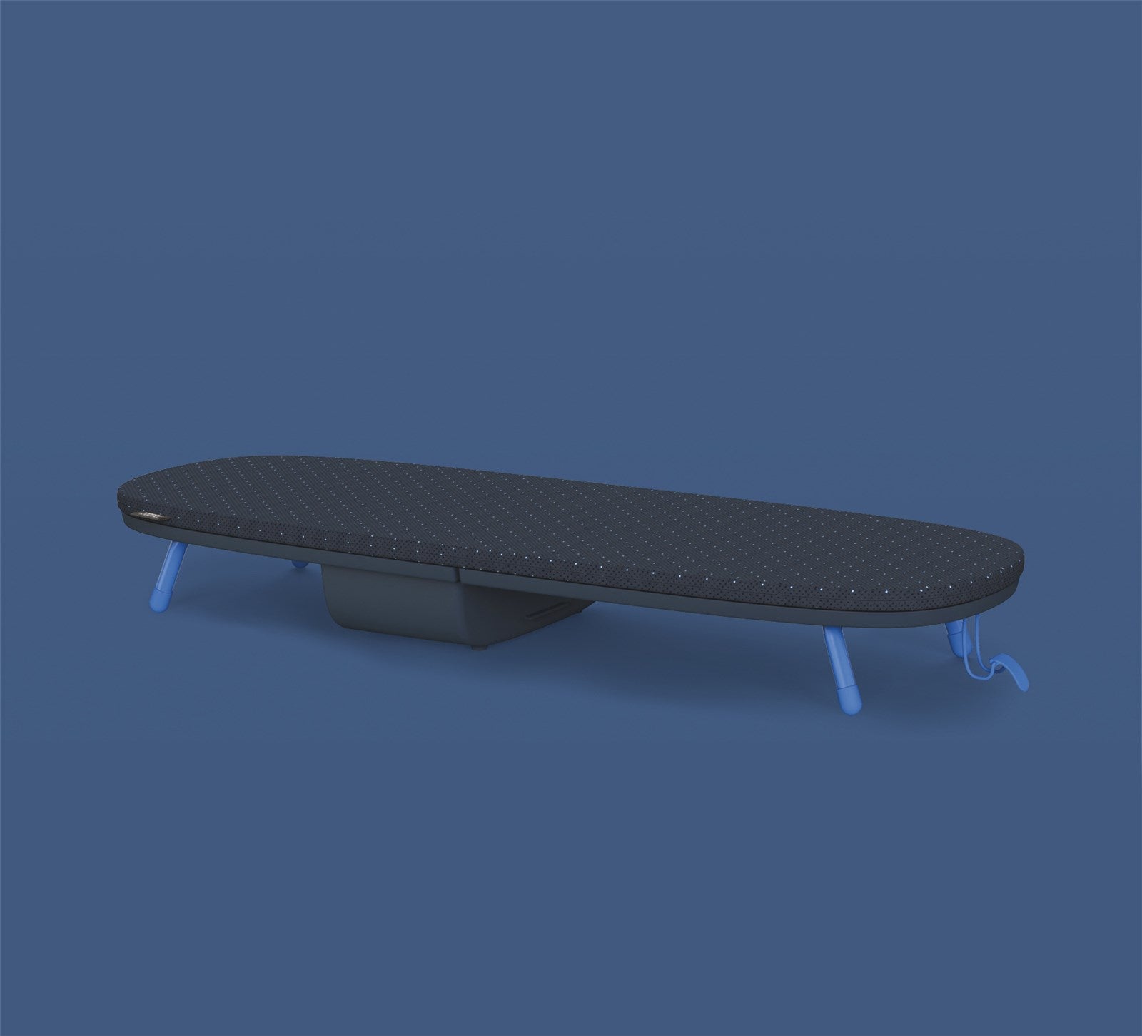 Pocket Plus Bügelbrettbezug 90x33cm, schwarz blau - KAQTU Design