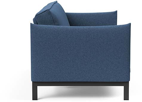 Junus 140 Bettsofa Sharp Plus Cover in Blau 537 präsentiert im Onlineshop von KAQTU Design AG. Bettsofa ist von Innovation Living